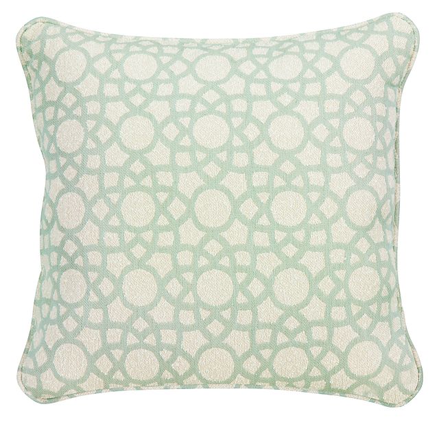 Sophisticate Light Green 18" Accent Pillow