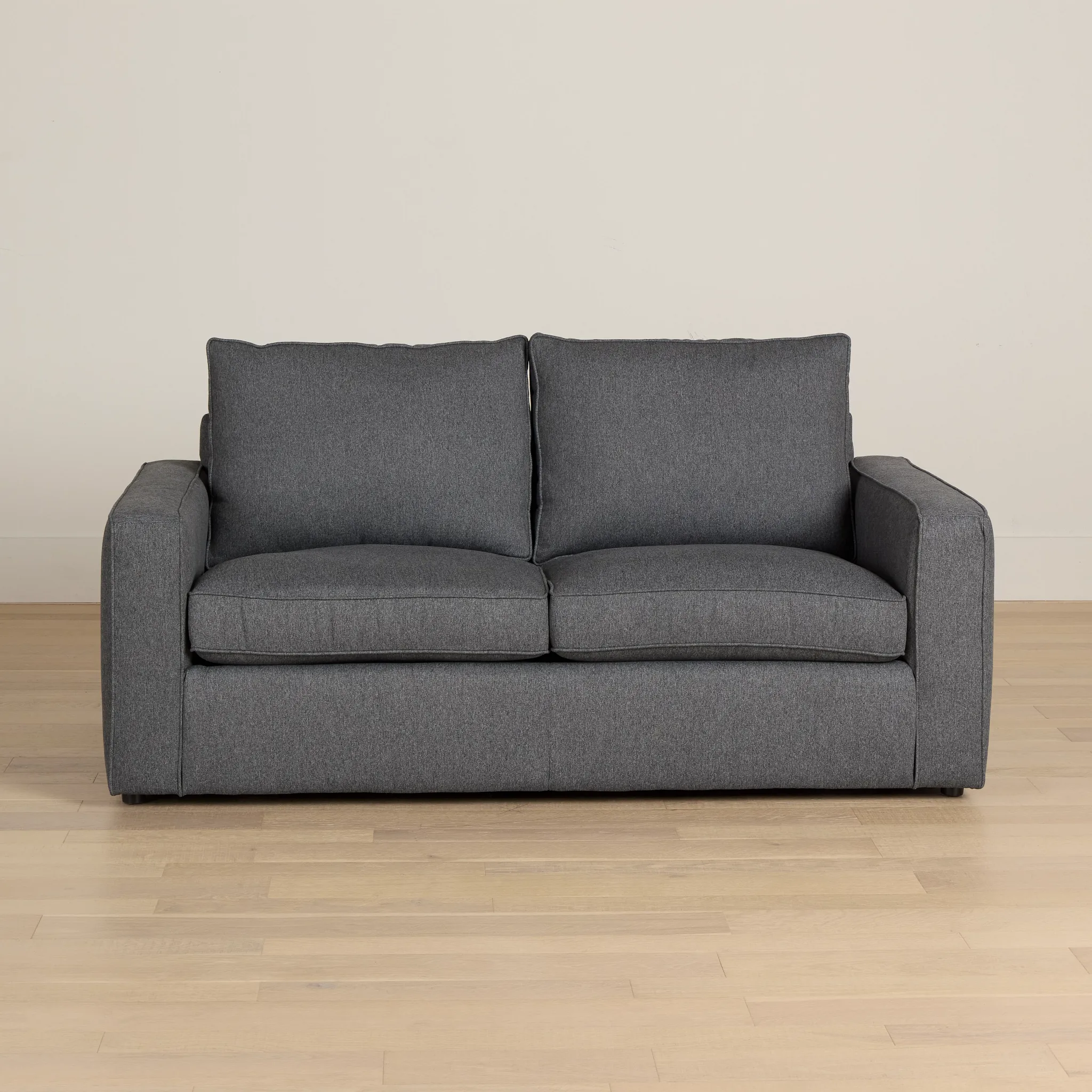 Siesta Delray Dark Gray Fabric Memory Foam Sleeper