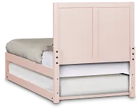 Charleston Pink Panel Trundle Bed