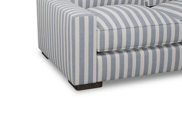 Edgewater Sea Lane Dark Blue Large Right Chaise Sectional