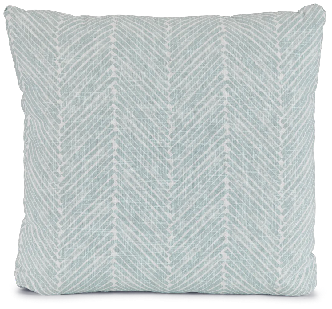 Griffen Blue 20" Accent Pillow