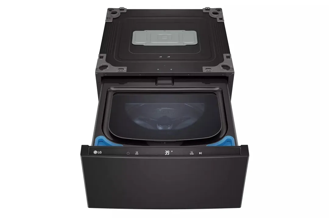 Lg 300 Series Black 27" Pedestal Washer