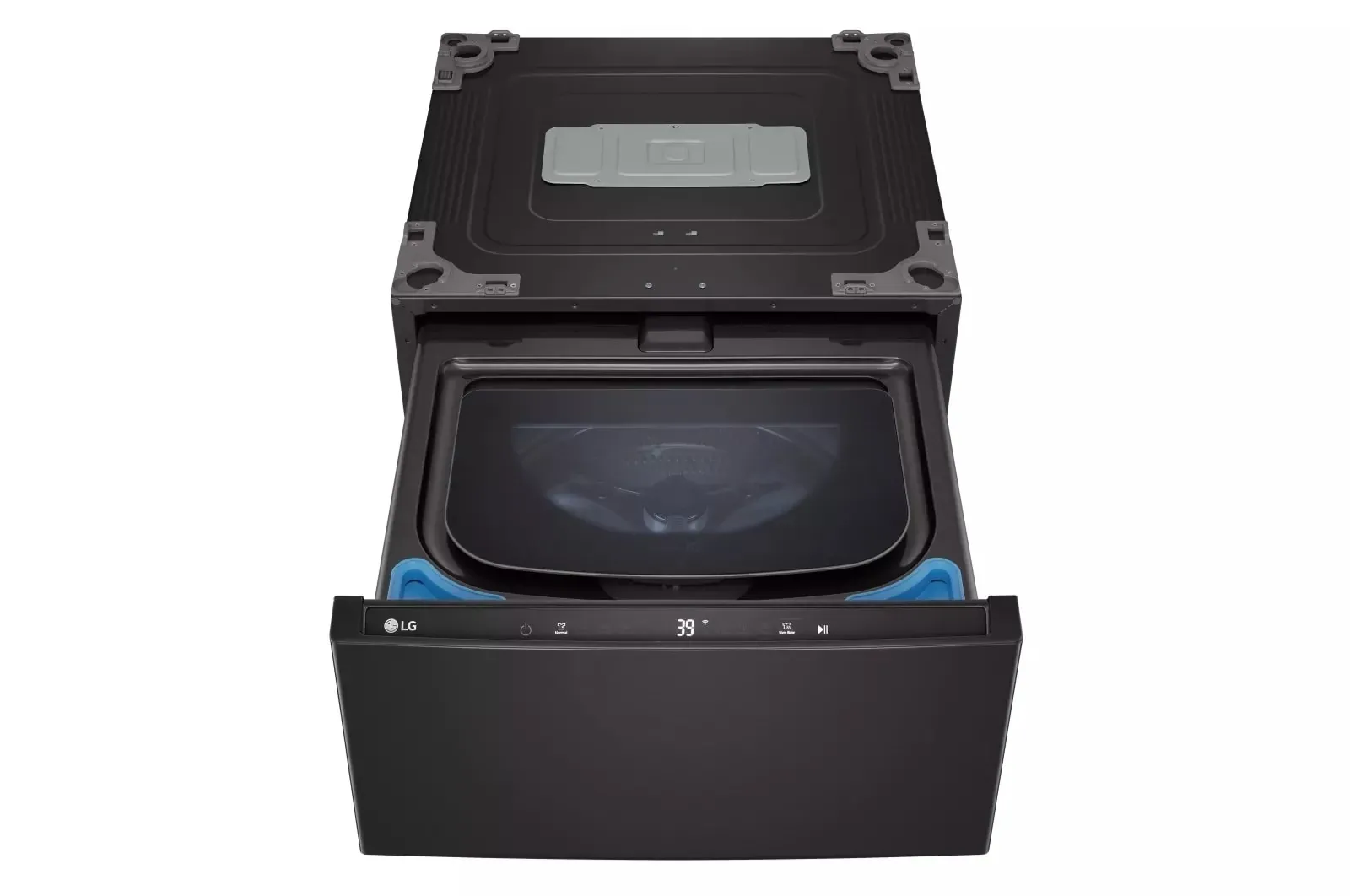Lg 300 Series Black 27" Pedestal Washer