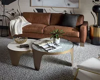 Ariane Gold Set Of 2 Nesting Coffee Table