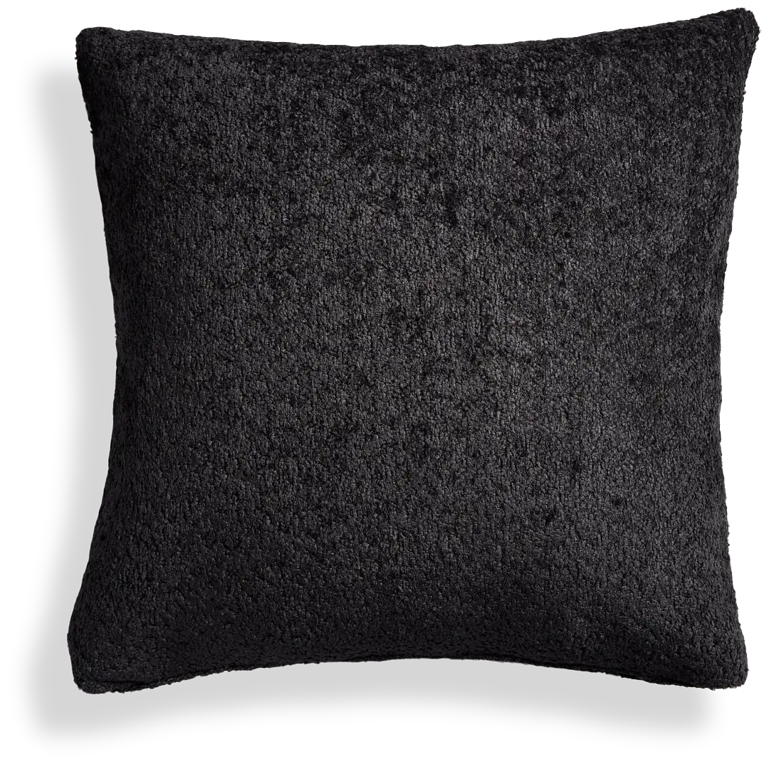 Oslo Black 20" Square Accent Pillow Oslo Black 20" Square Accent Pillow