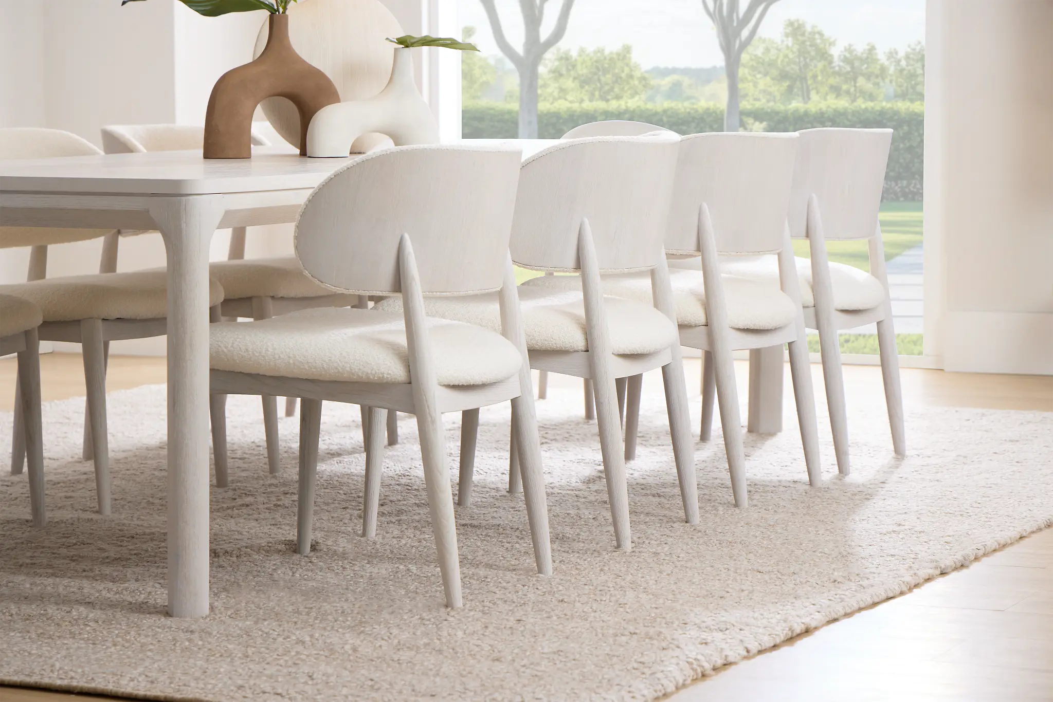 Gables White Upholstered Side Chair Gables White Upholstered Side Chair