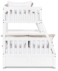 Charleston White Storage Bunk Bed