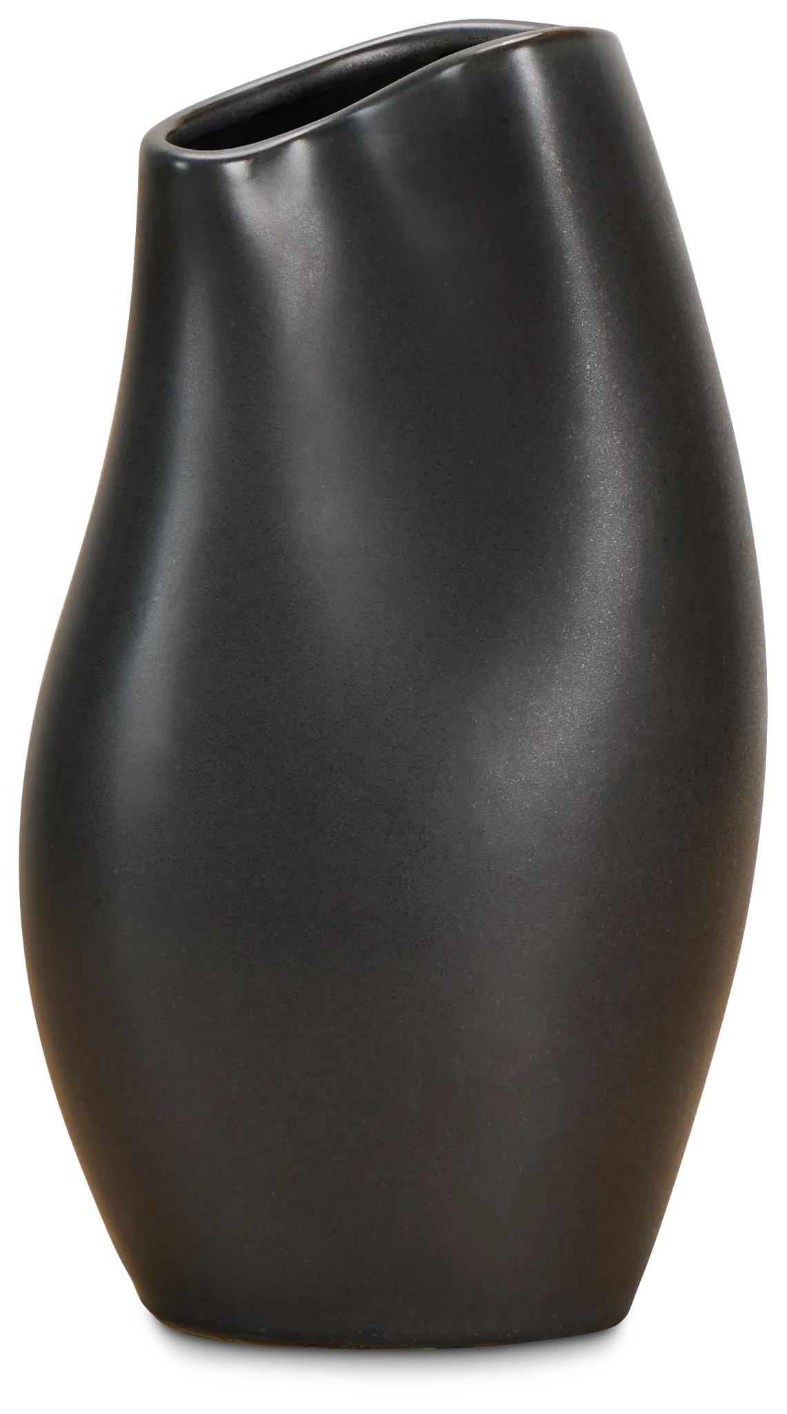 Visalia Black Large Vase