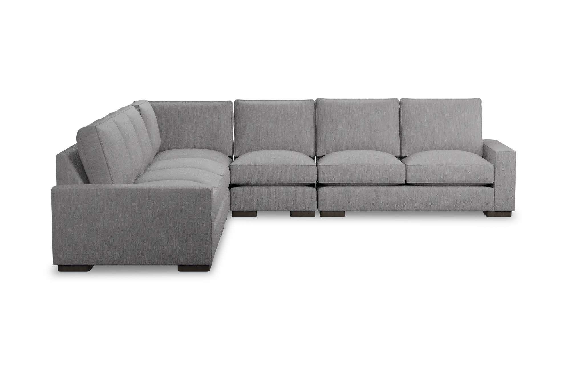 Edgewater Revenue Gray Large Two-arm Sectional Edgewater Revenue Gray Large Two-arm Sectional