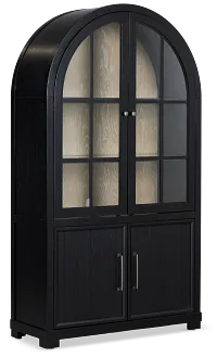 Southlake Black China Cabinet