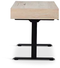 Burbank Light Tone Height Adjustable Standing Desk