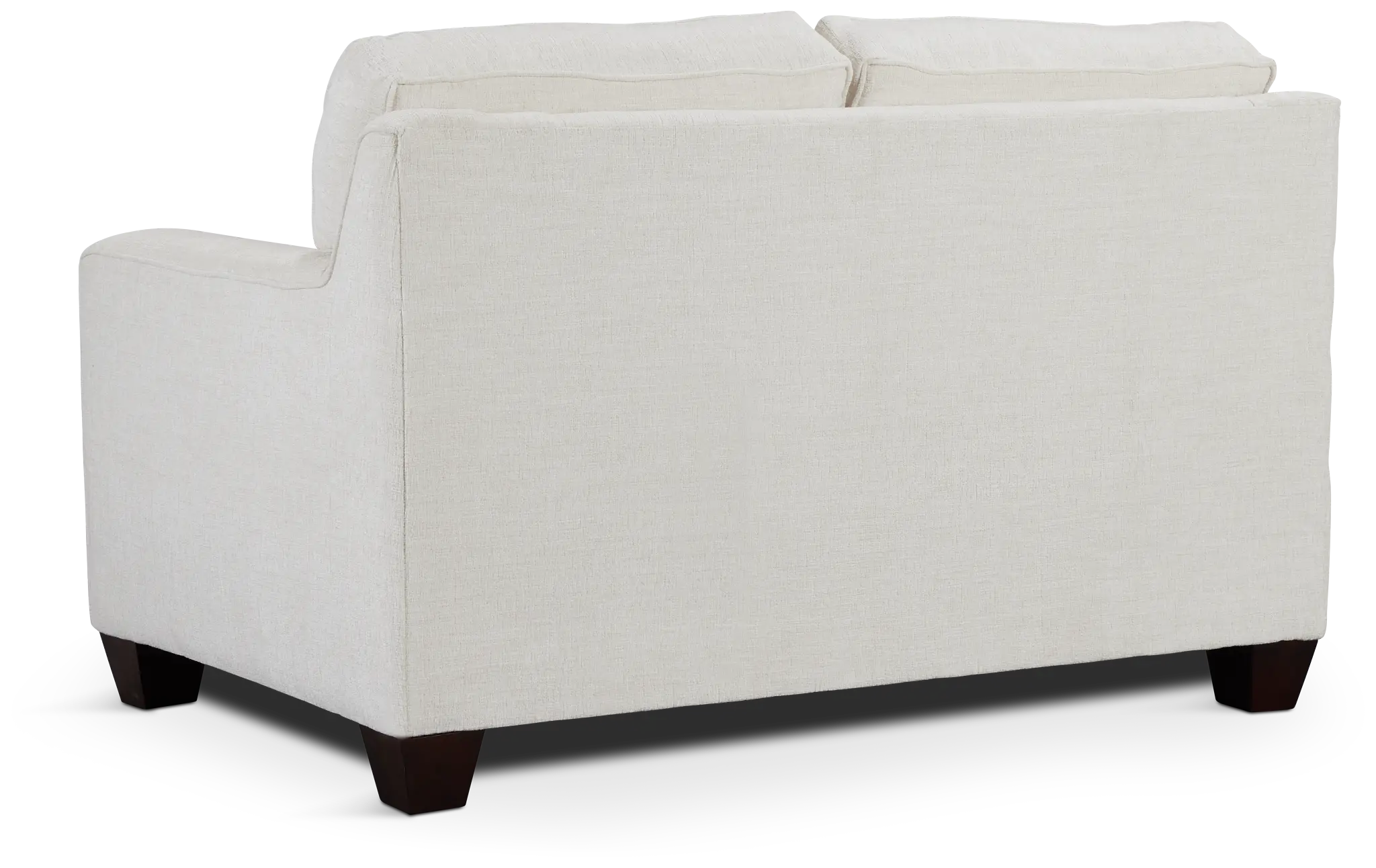 Andie White Fabric Loveseat Andie White Fabric Loveseat