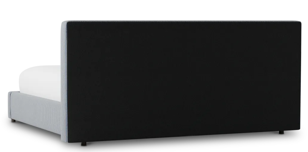 Grayton Lucy Navy 44" Upholstered Platform Bed