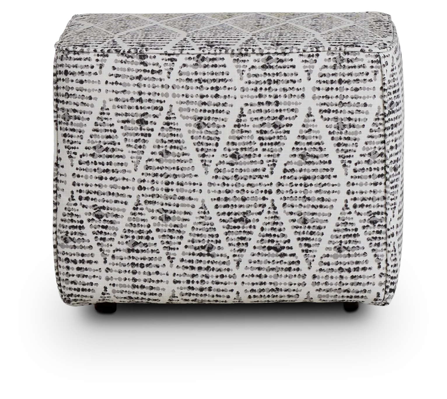 Foster Black Indoor/outdoor Accent Ottoman