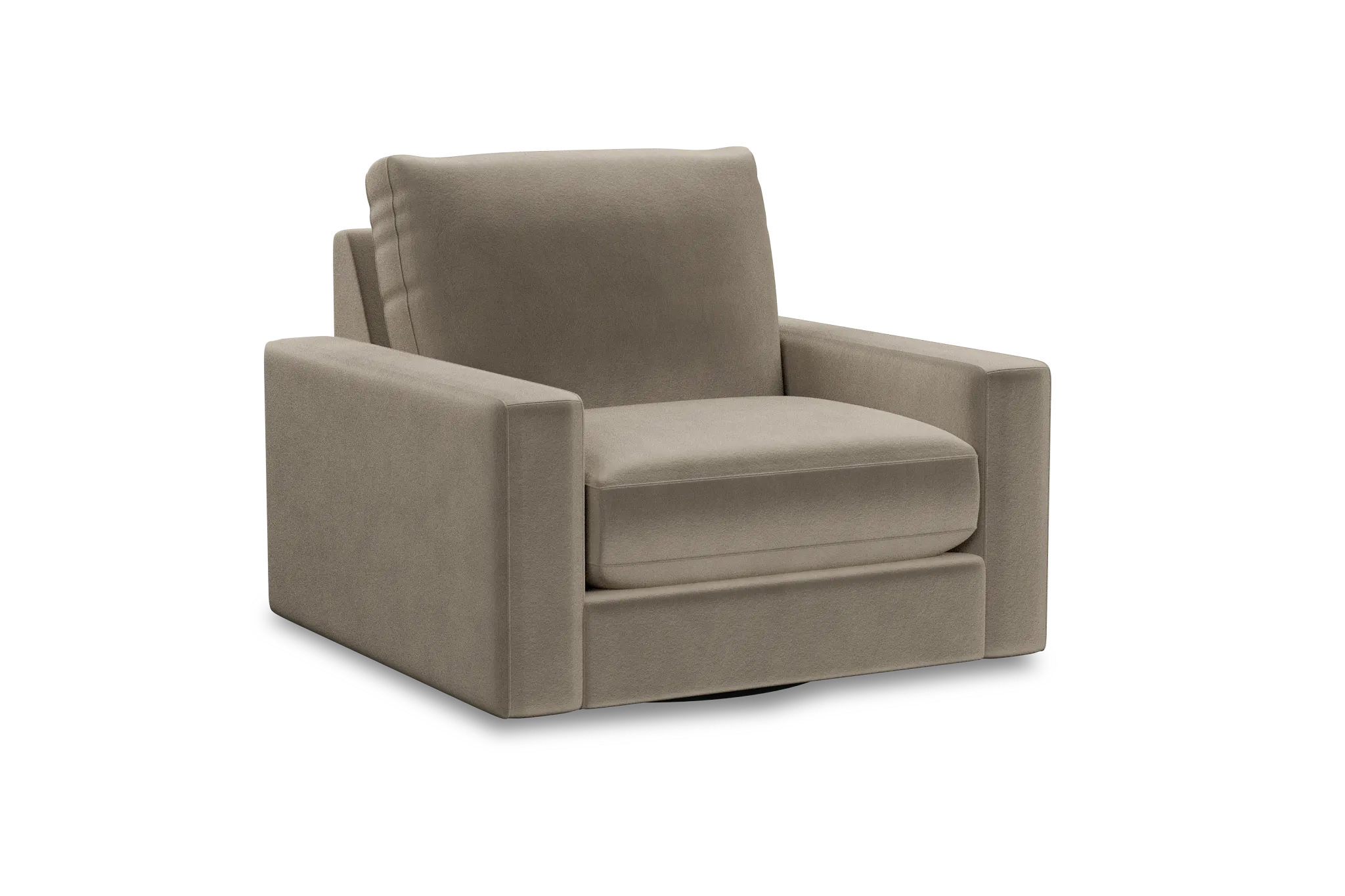 Edgewater Joya Beige Swivel Chair