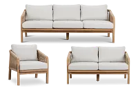 Laguna Light Tone Gray Outdoor Living Room Set