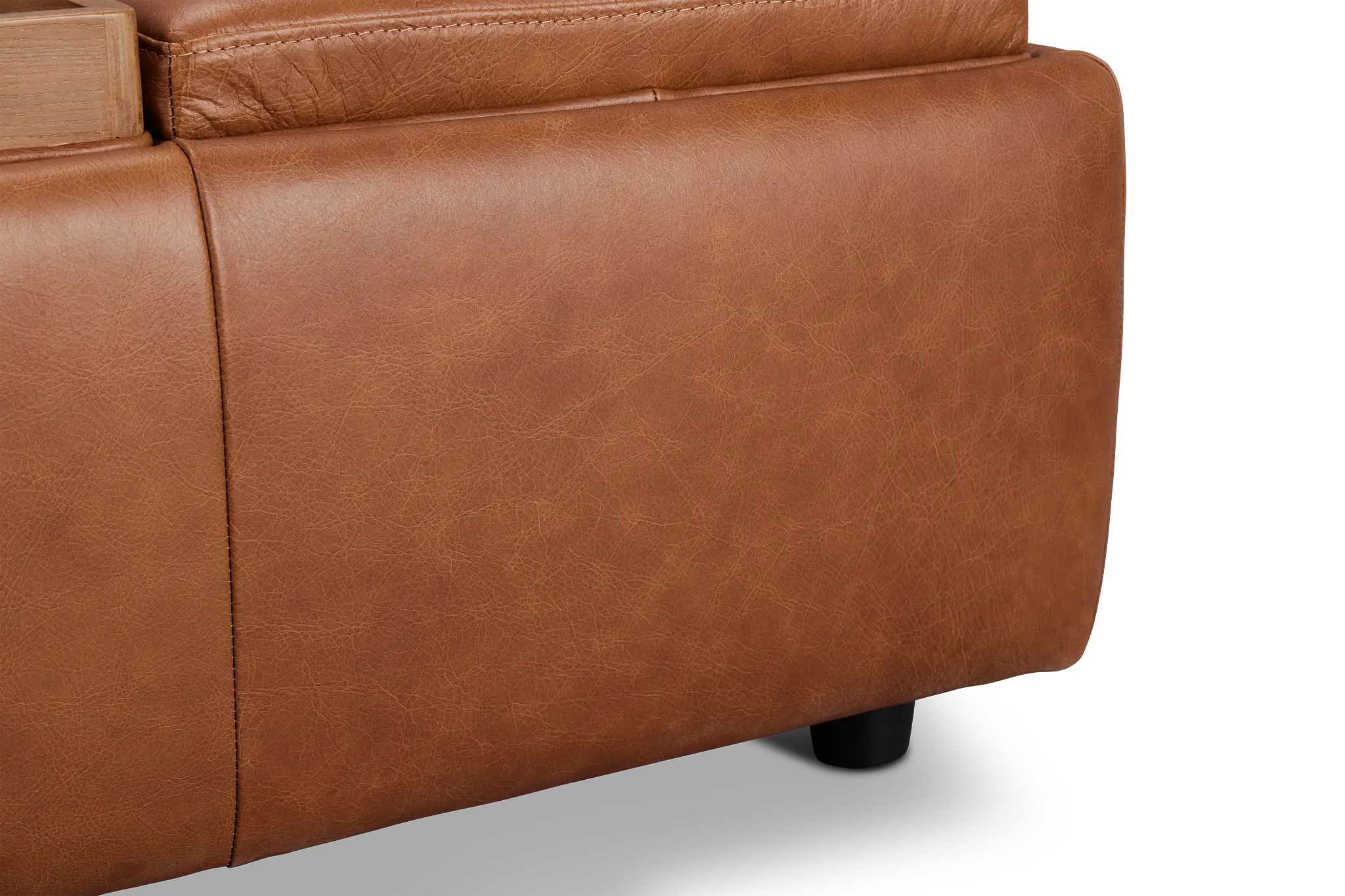 Yvonne Brown Leather Storage Accent Ottoman Yvonne Brown Leather Storage Accent Ottoman