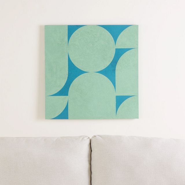 Skyrim Green Canvas Wall Art