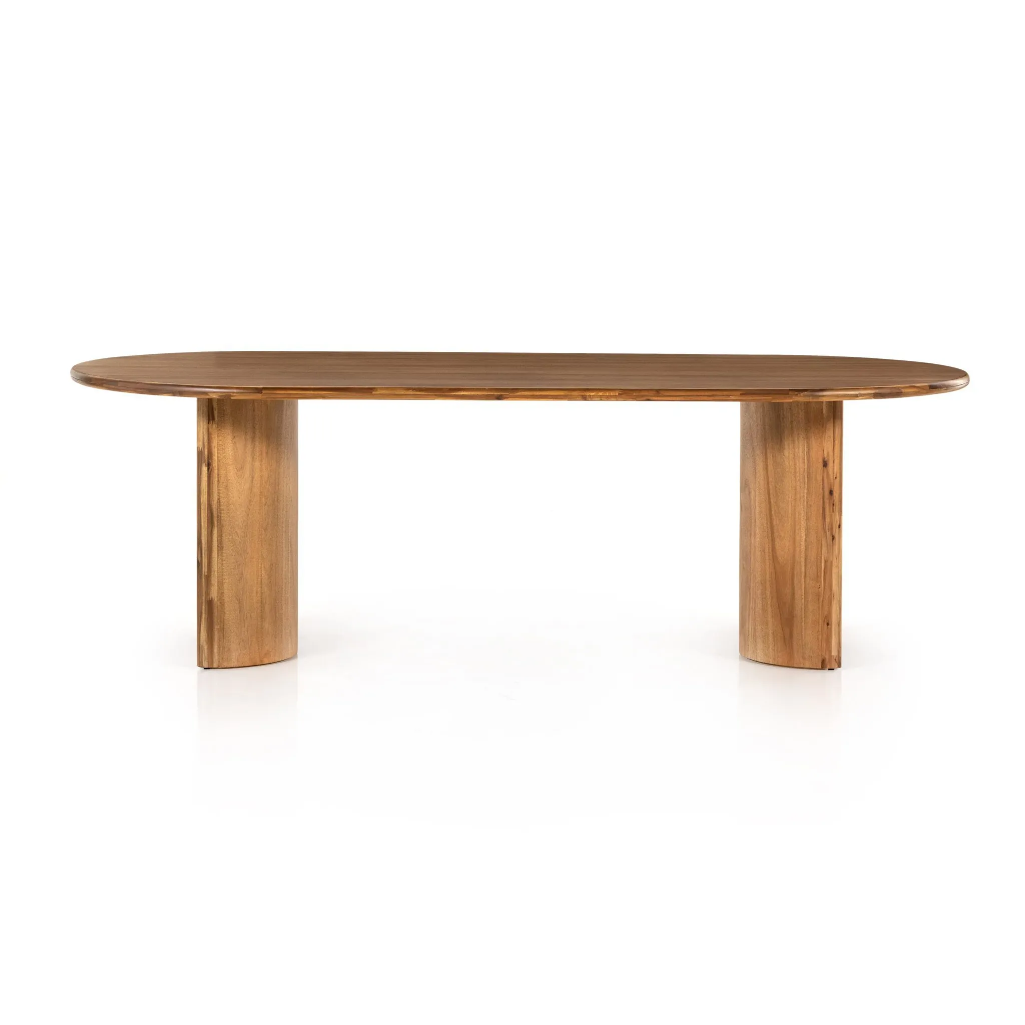 Paloa Light Tone Oval Table