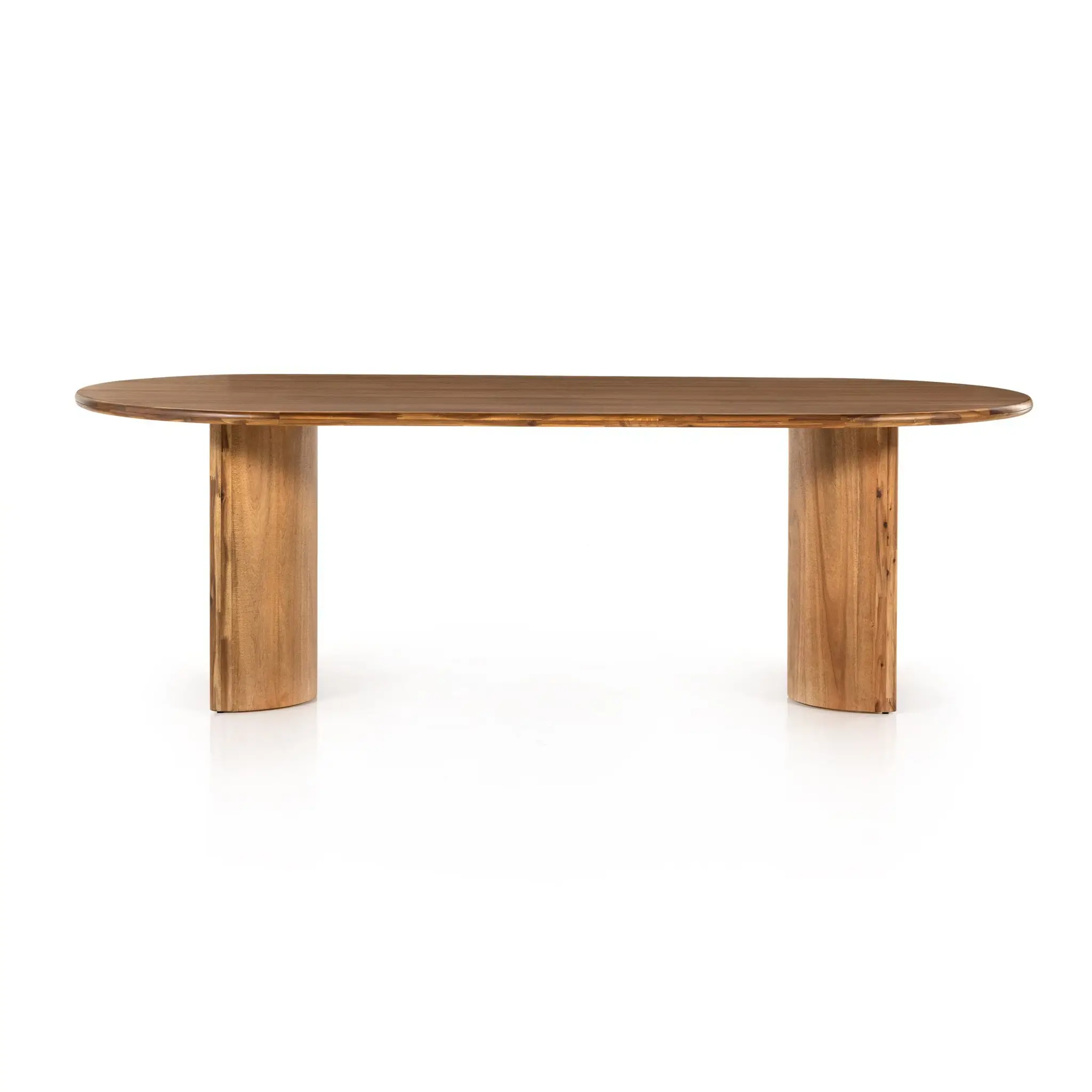 Paloa Light Tone Oval Table Paloa Light Tone Oval Table