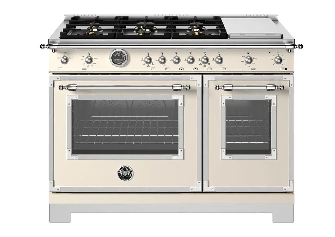 Bertazzoni 486 Series Ivory 48" Gas Range Bertazzoni 486 Series Ivory 48" Gas Range