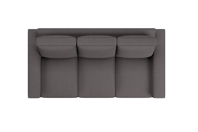 Edgewater Peyton Gray 84" Sofa W/ 3 Cushions