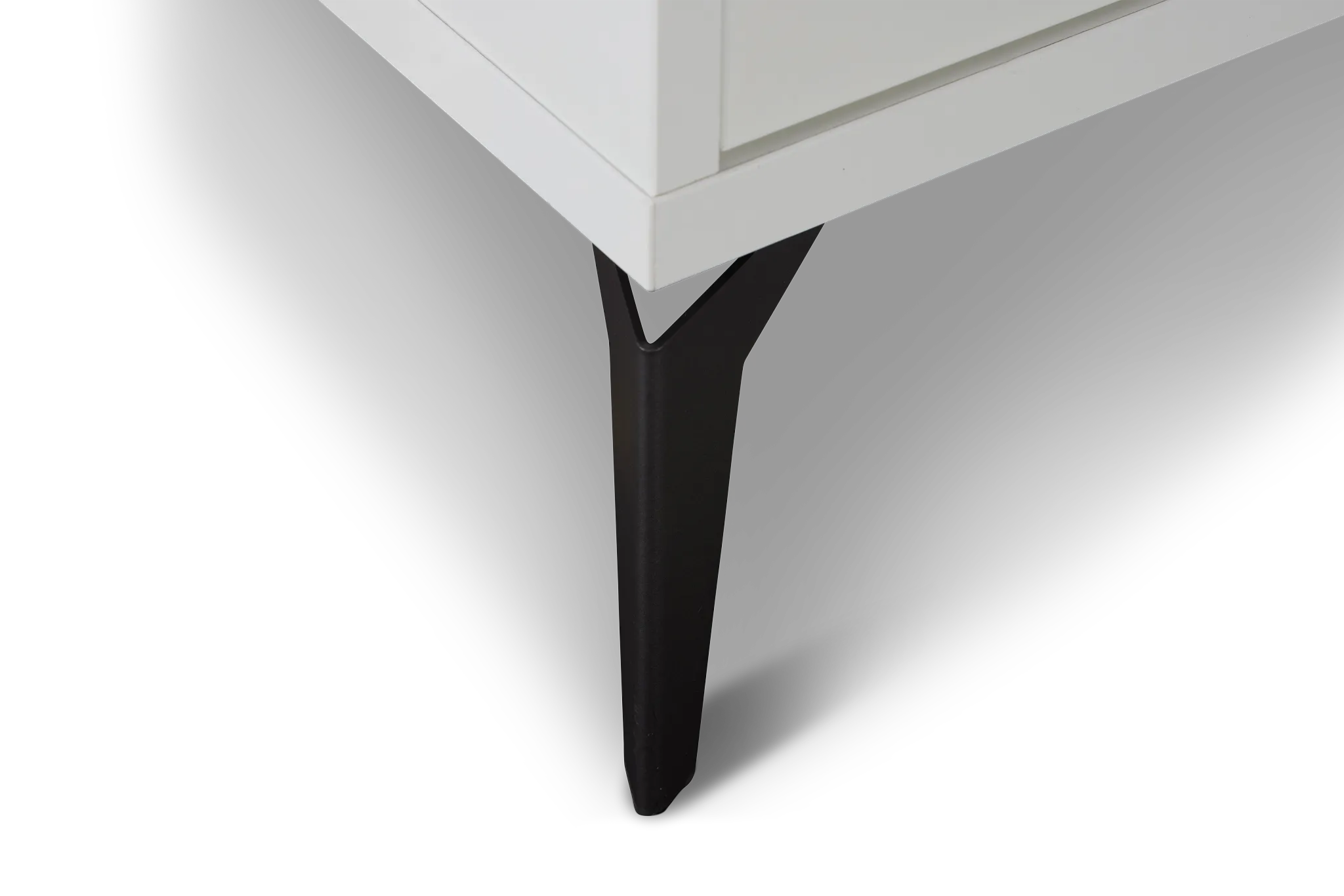 Oslo White Dresser & Mirror