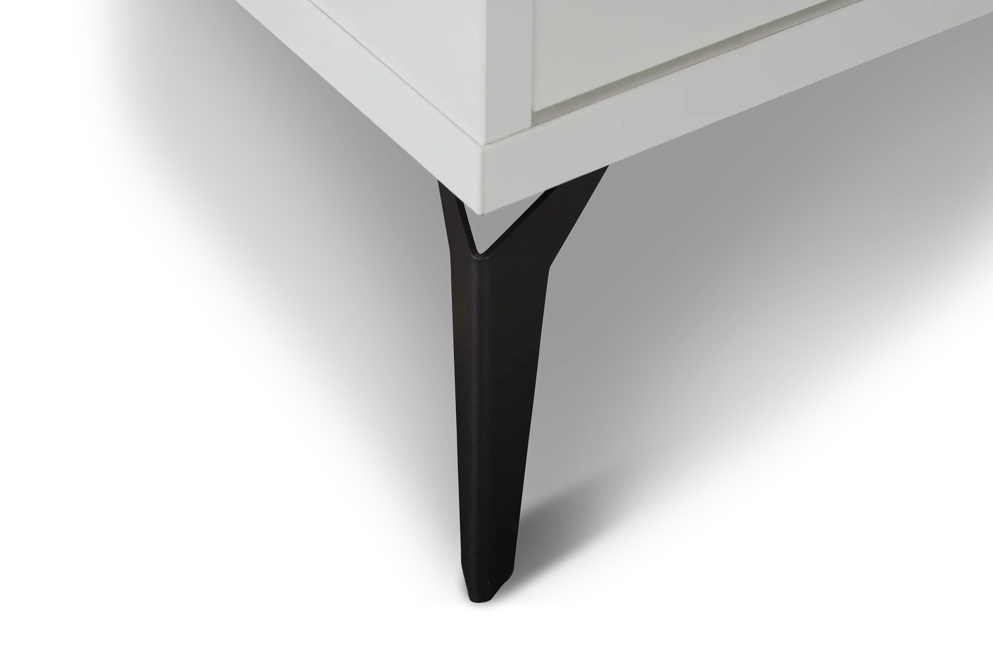 Oslo White Dresser & Mirror Oslo White Dresser & Mirror