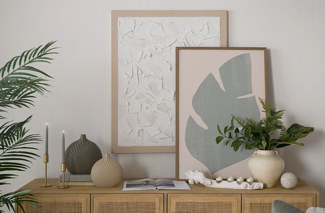 Lilah Green Framed Wall Art