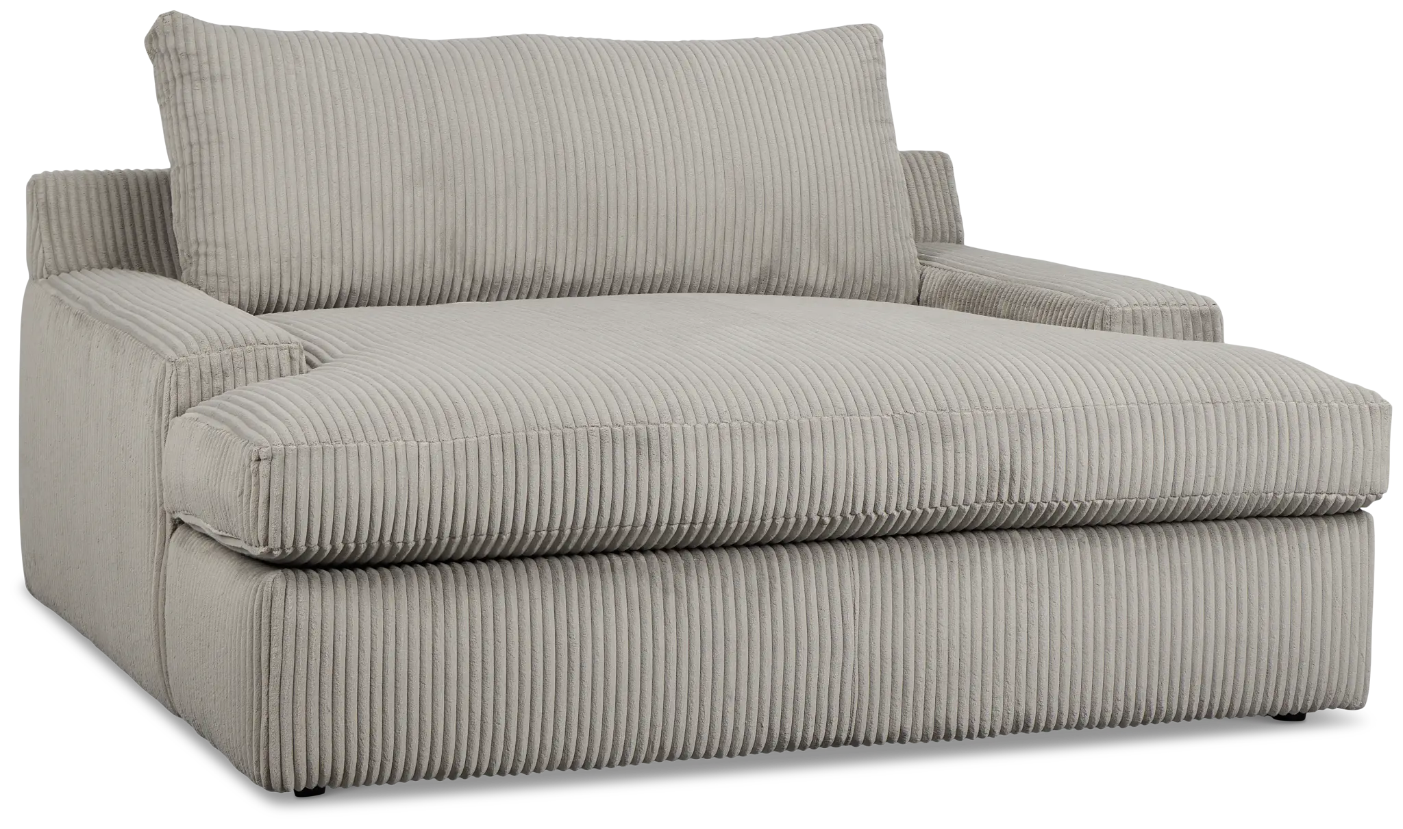 Charlie Gray Fabric Chaise Charlie Gray Fabric Chaise