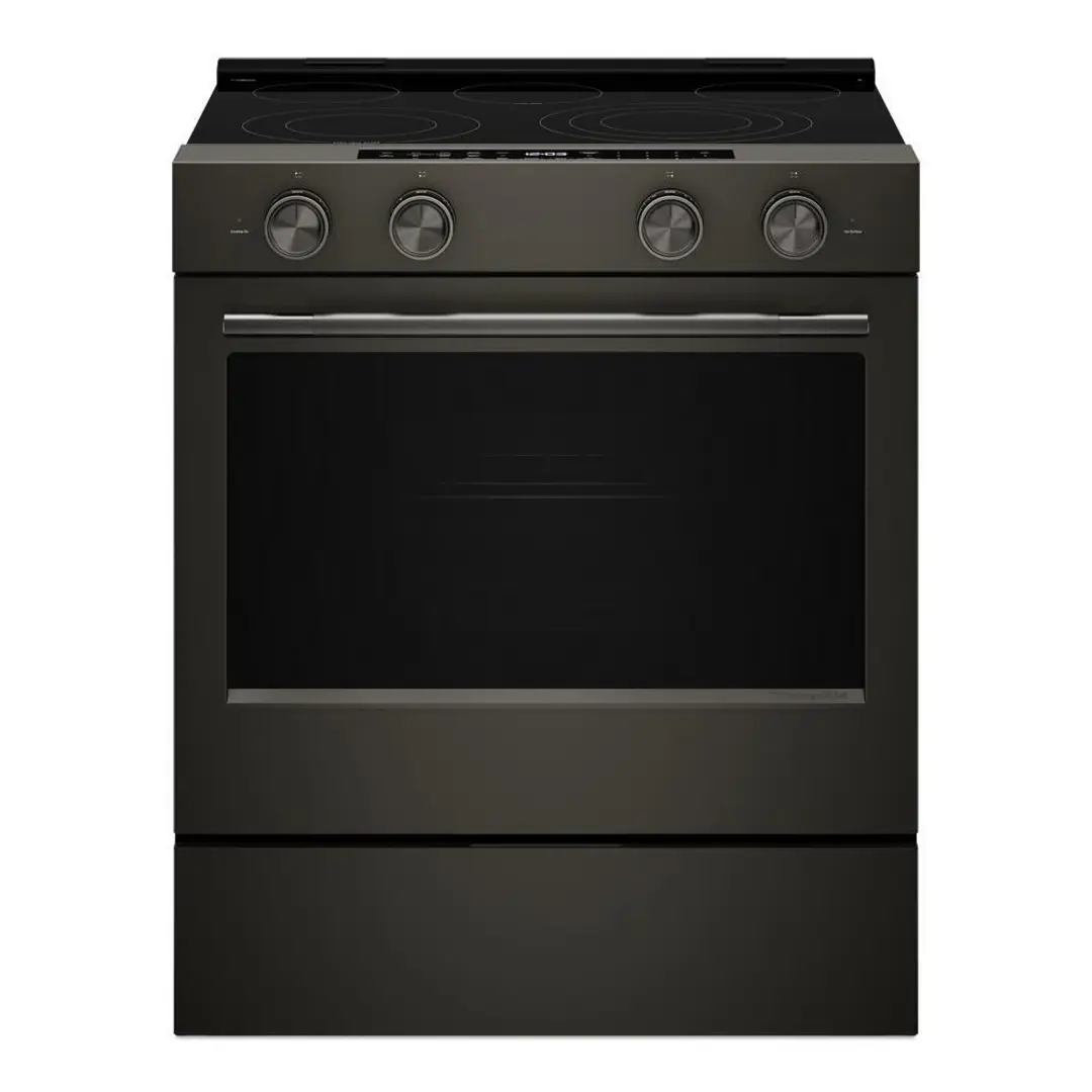 Kitchenaid 530 Series Black Electric Range Kitchenaid 530 Series Black Electric Range