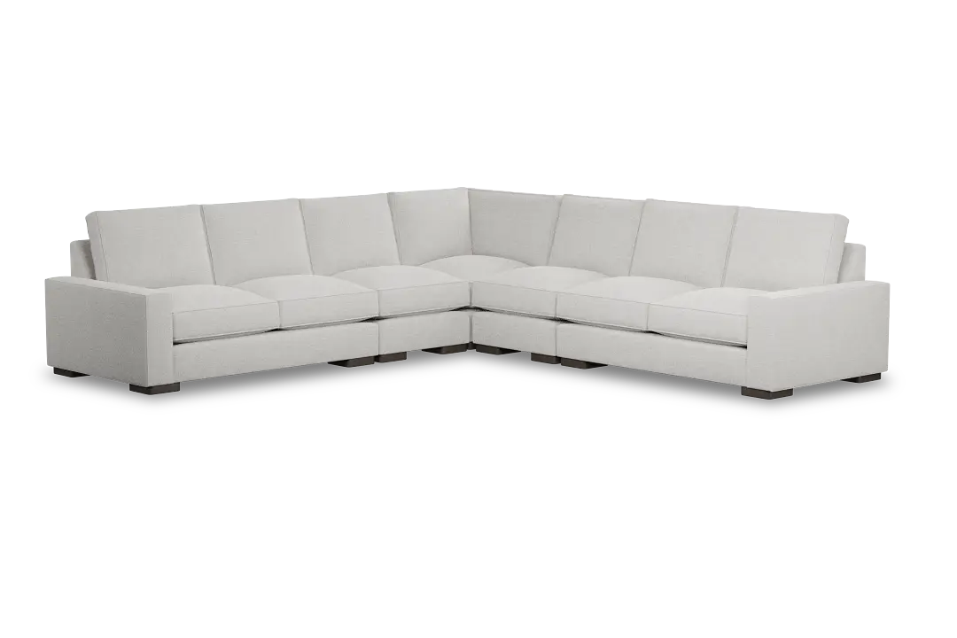 Edgewater Maguire Ivory Large Two-arm Sectional Edgewater Maguire Ivory Large Two-arm Sectional