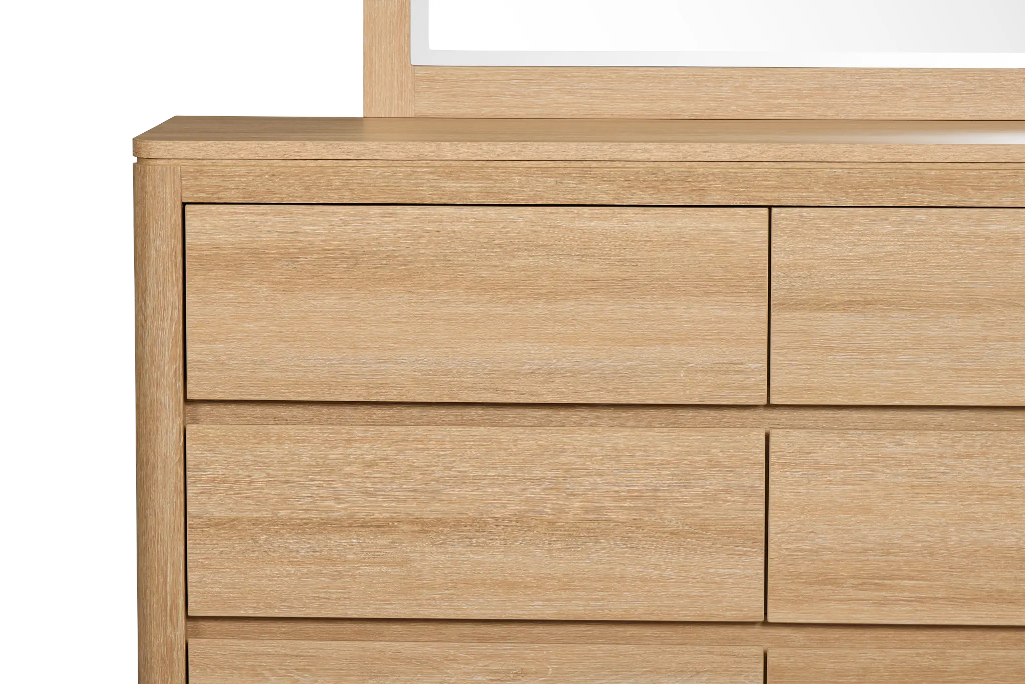 Emory Light Tone Dresser & Mirror Emory Light Tone Dresser & Mirror