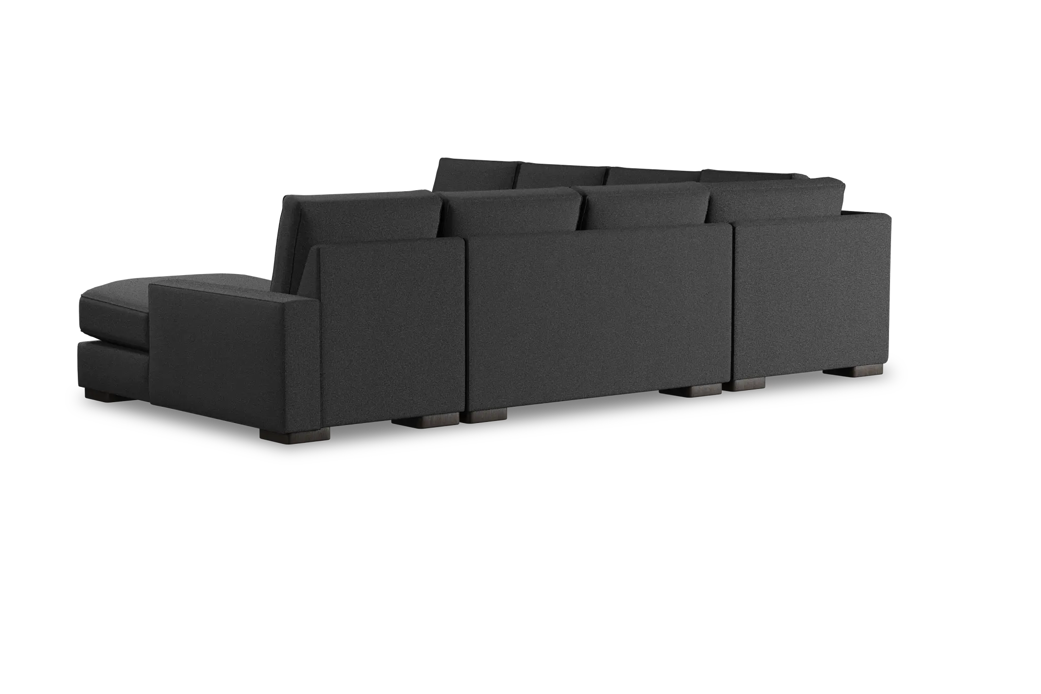 Edgewater Delray Dark Gray Large Right Chaise Sectional Edgewater Delray Dark Gray Large Right Chaise Sectional