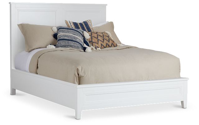 Nantucket White Panel Bed