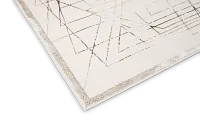 Paula Silver 5x8 Area Rug