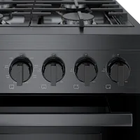 Bosch 800 Series Black 36" Dual Fuel Range