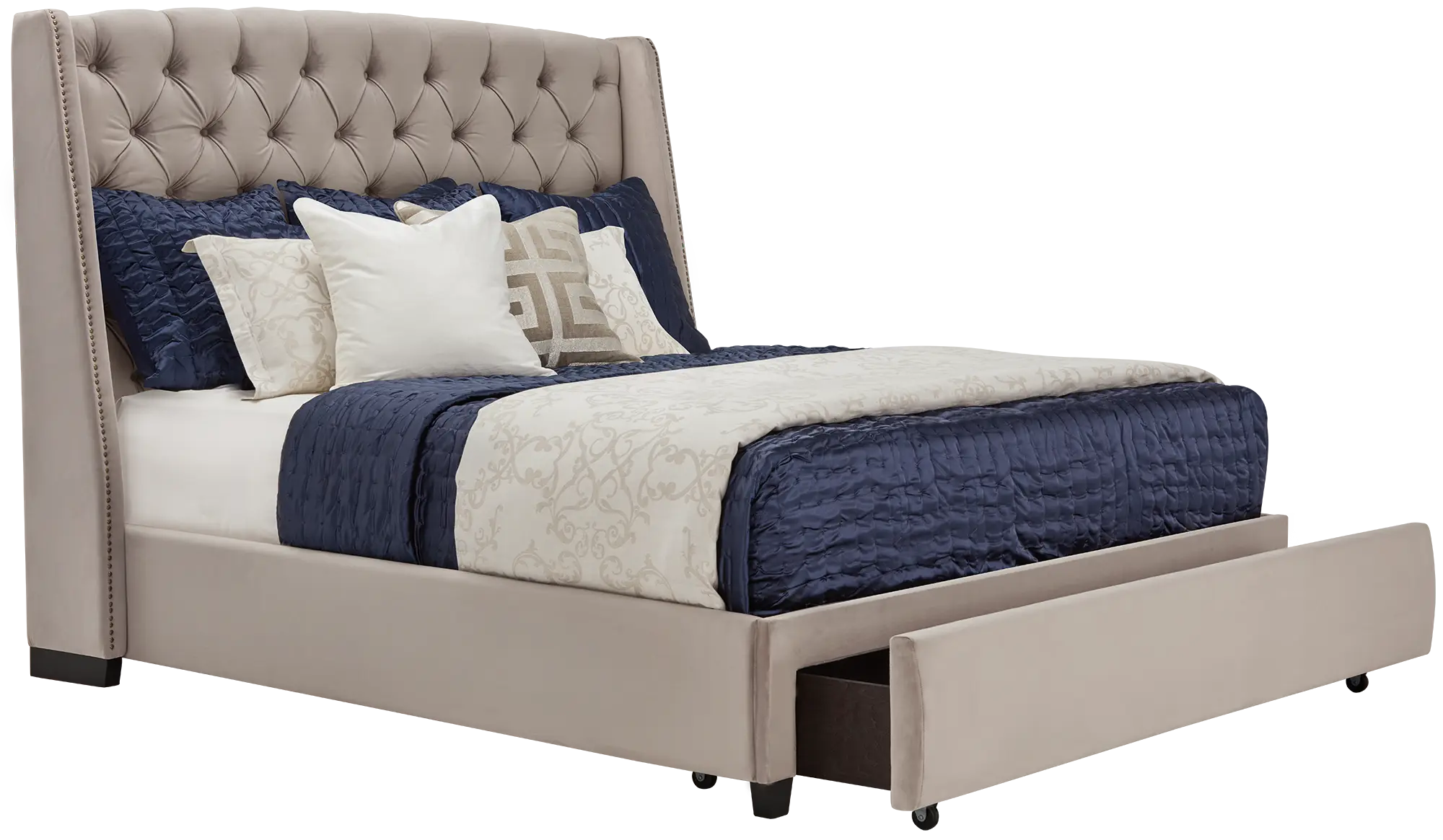 Raven Gray Uph Platform Storage Bed Raven Gray Uph Platform Storage Bed