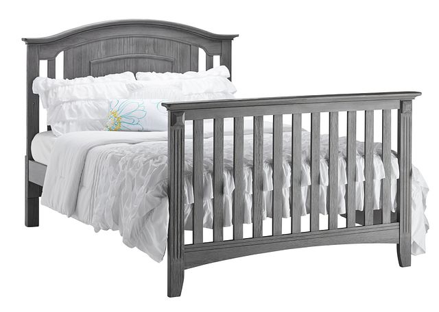 Willowbrook Gray Panel Bed