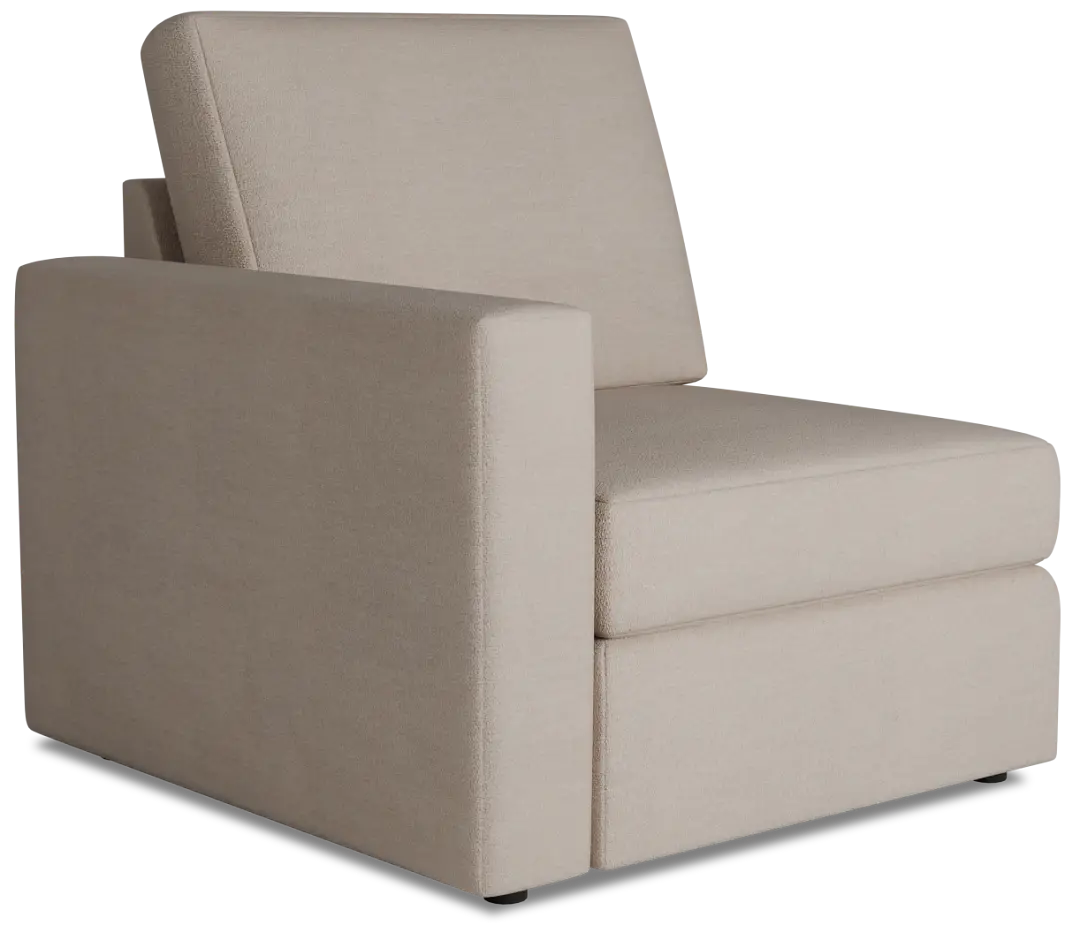 Citymod Beige Fabric Left Chair Citymod Beige Fabric Left Chair