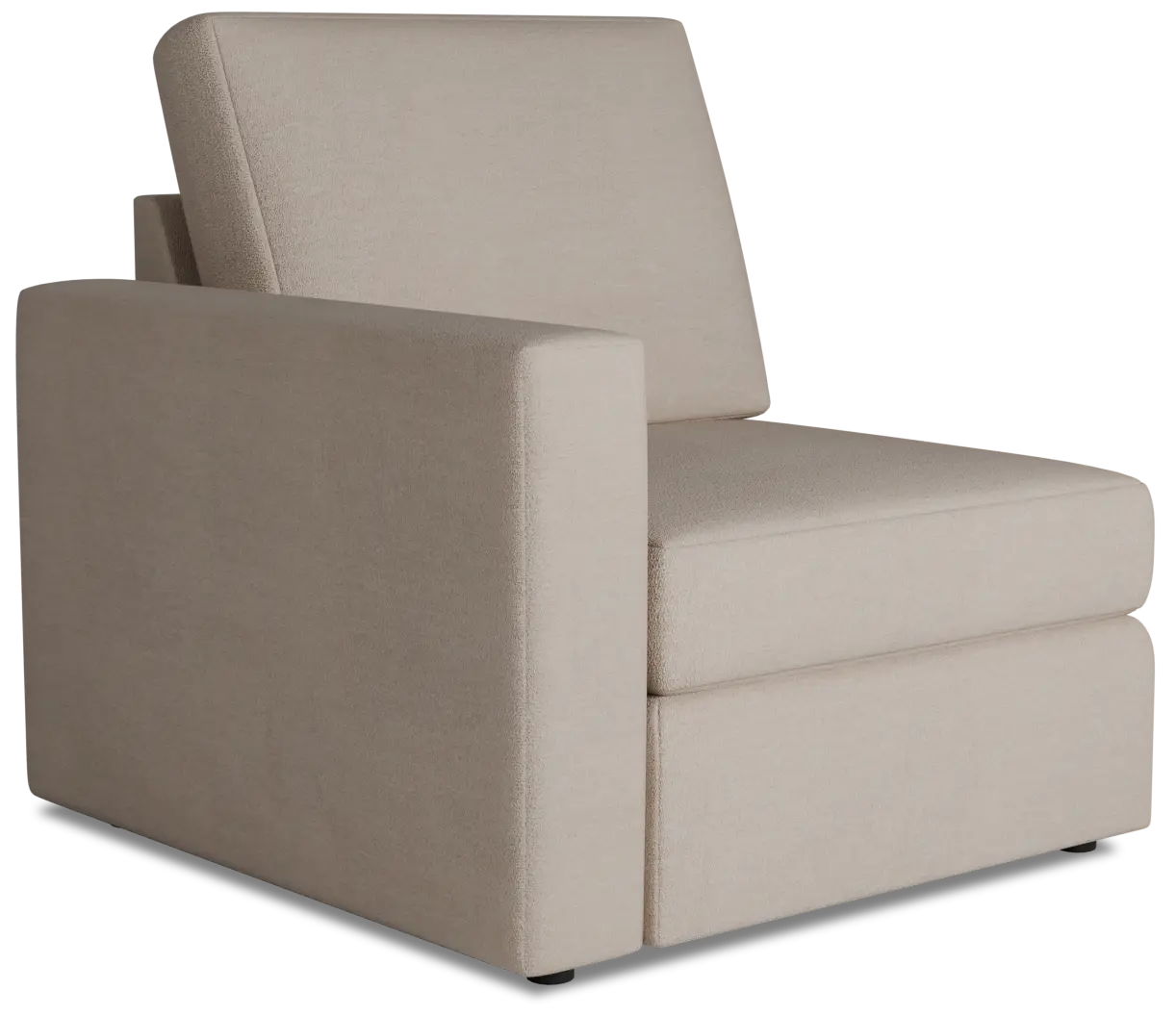 Citymod Beige Fabric Left Chair Citymod Beige Fabric Left Chair