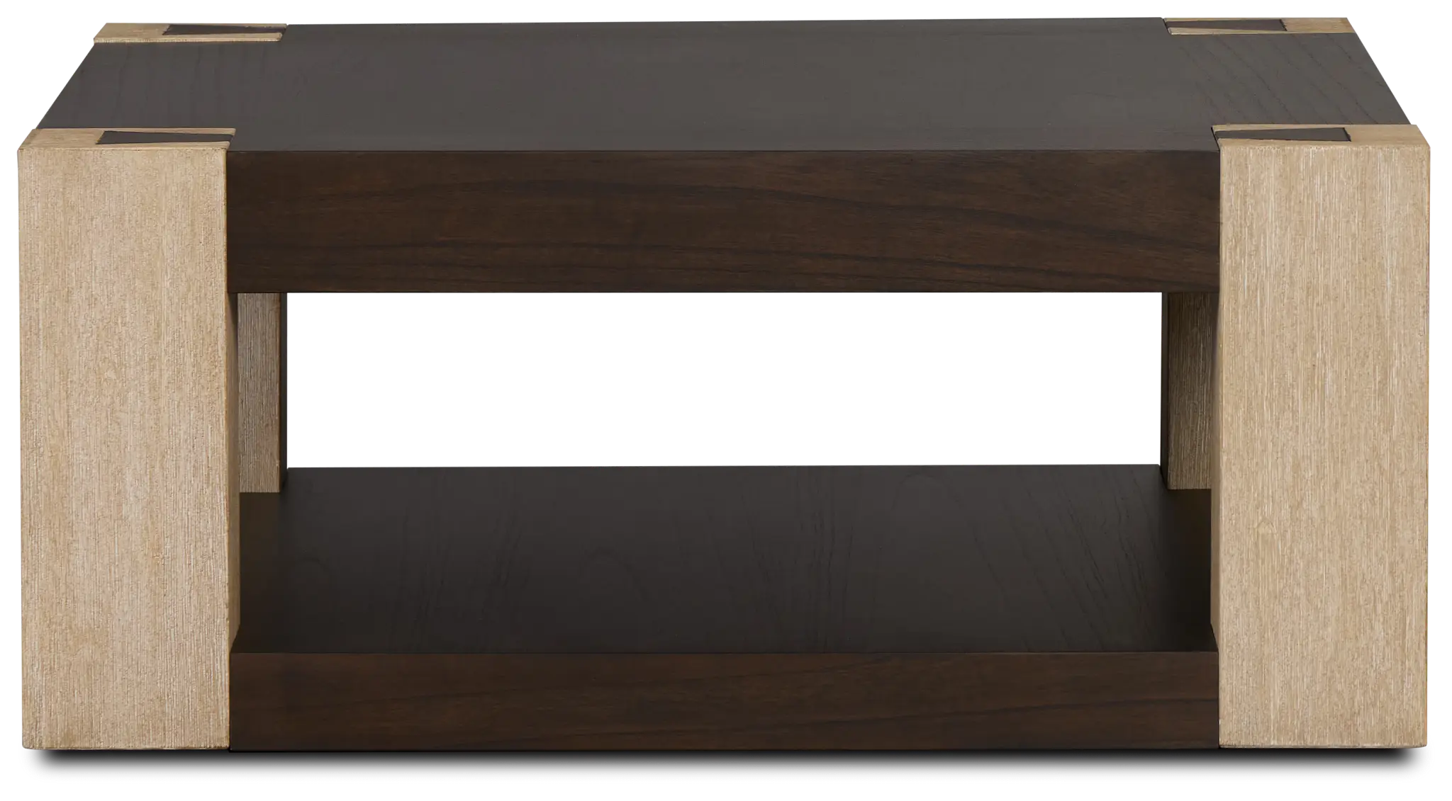 Jacob Two-tone Square Coffee Table Jacob Two-tone Square Coffee Table