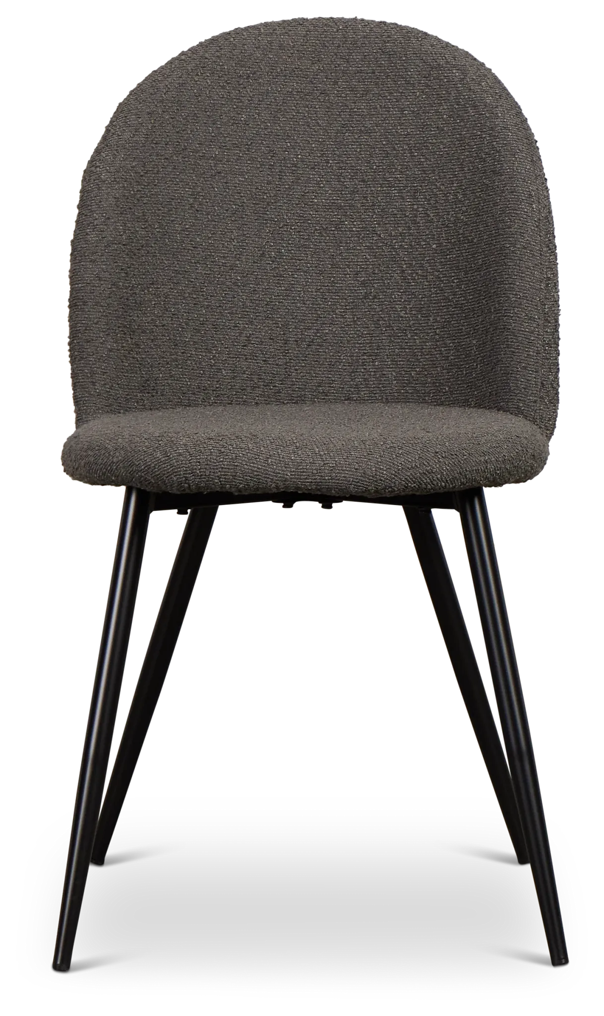 Alba Dark Brown Upholstered Side Chair