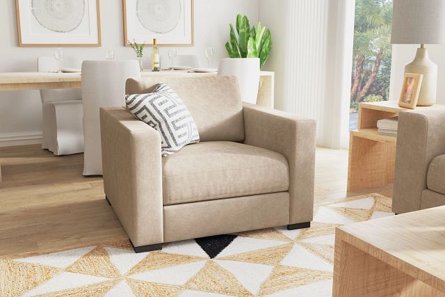 Bohan Pewter Fabric Chair