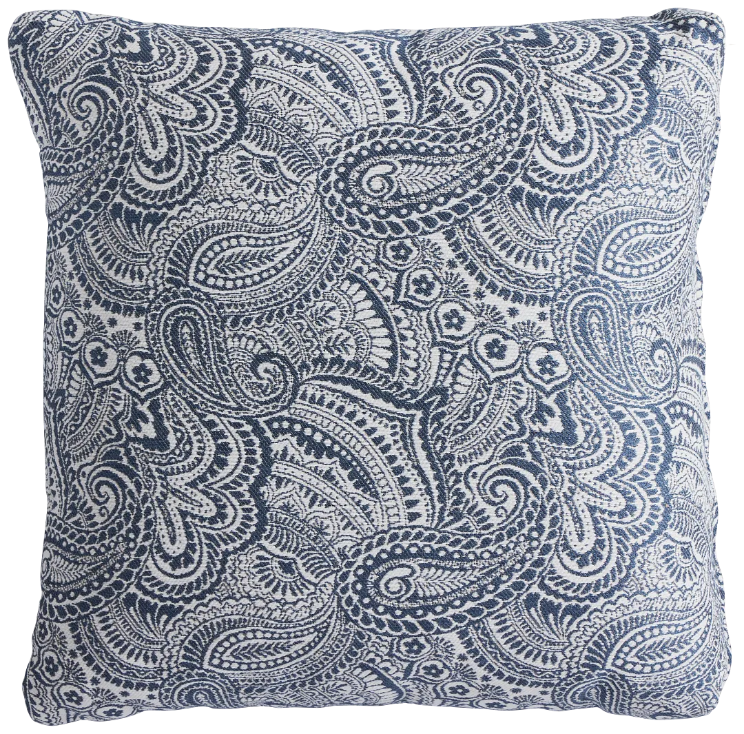 Venezia Dark Blue 18" Accent Pillow