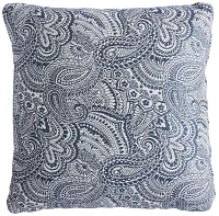 Venezia Dark Blue 18" Accent Pillow