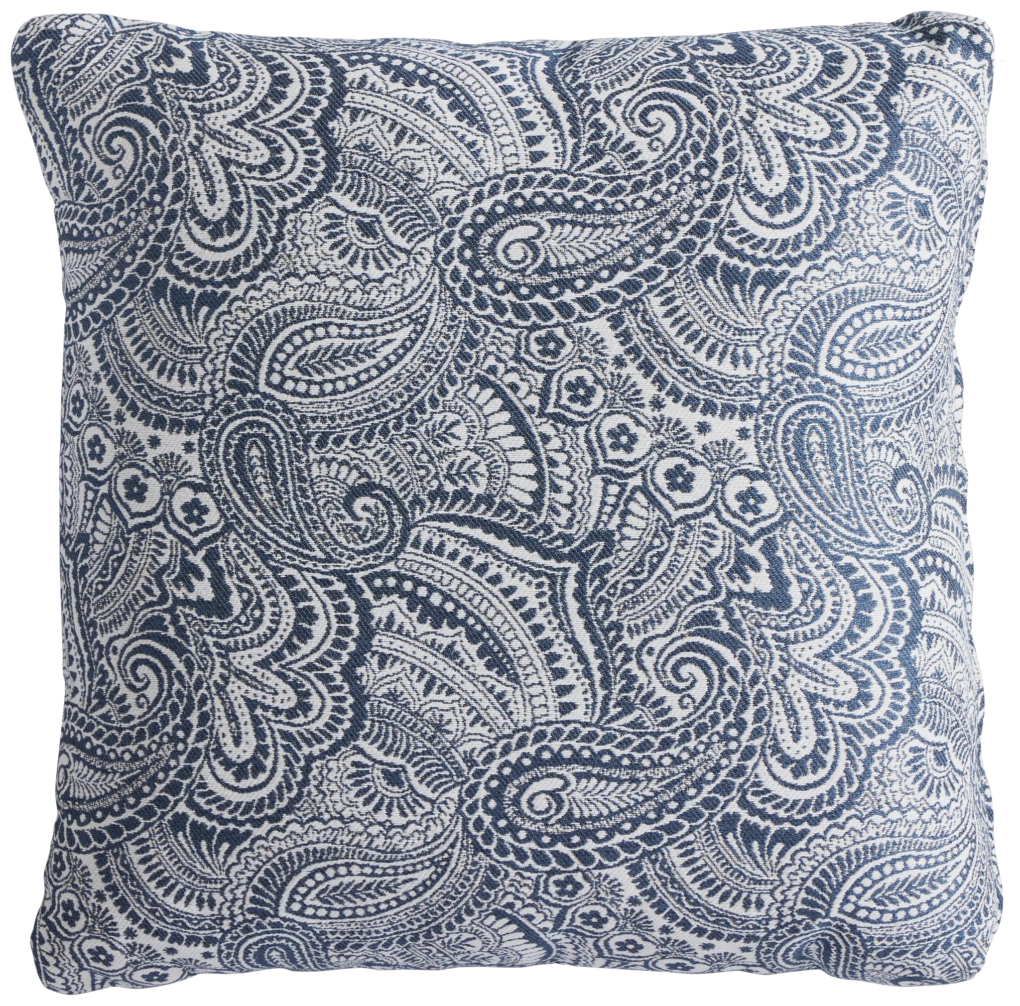 Venezia Dark Blue 18" Accent Pillow