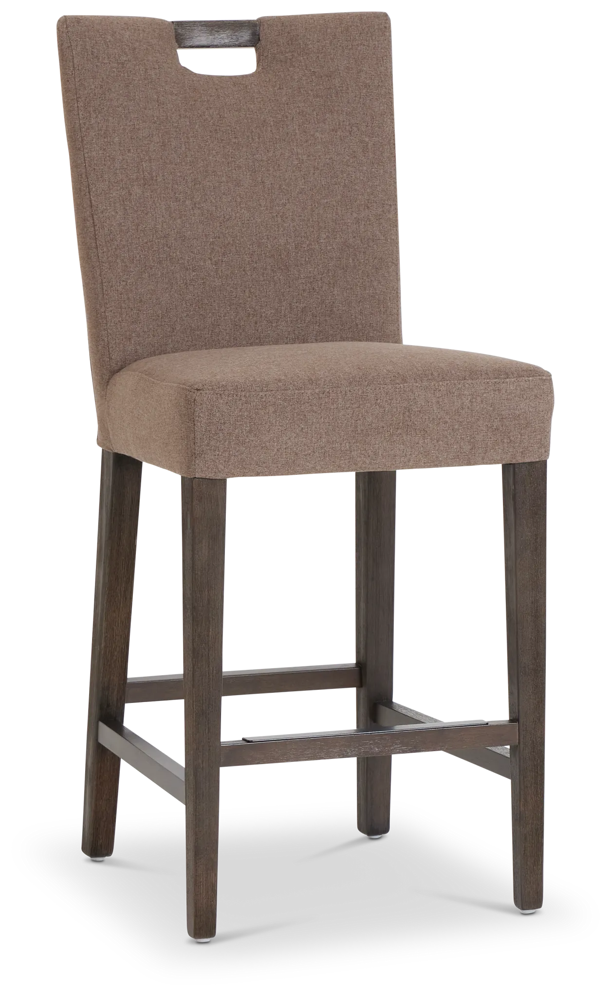 Stout Brown 24" Upholstered Barstool