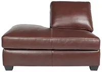 Carson Medium Brown Leather Left Bumper