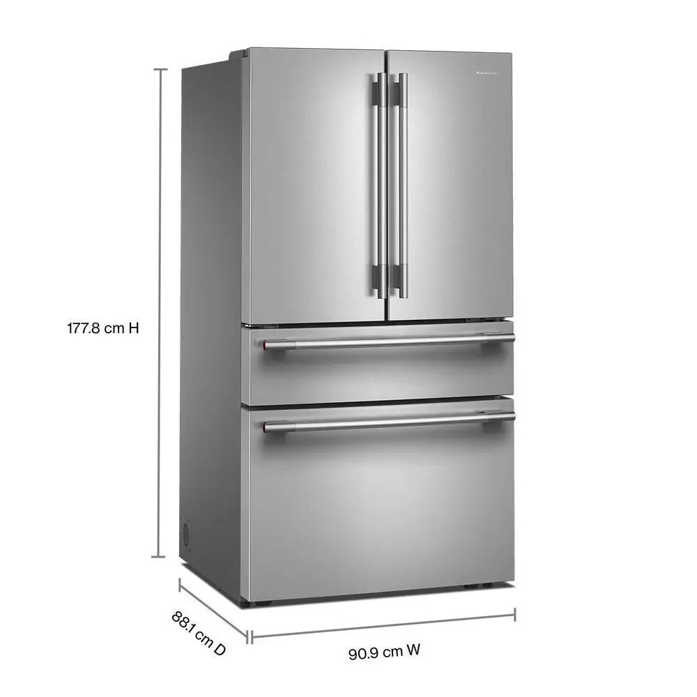 Kitchenaid 336 Series Stainless Steel French Door Refrigerator Kitchenaid 336 Series Stainless Steel French Door Refrigerator